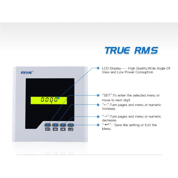 Superior Quality AC/DC Power Supply LCD Intelligent Single Phase Multi-function Power Meter