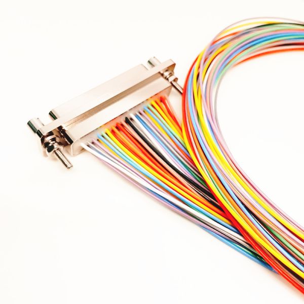 Micro-D Type Connector J29A-37TJP  37 Pins Plug Connector