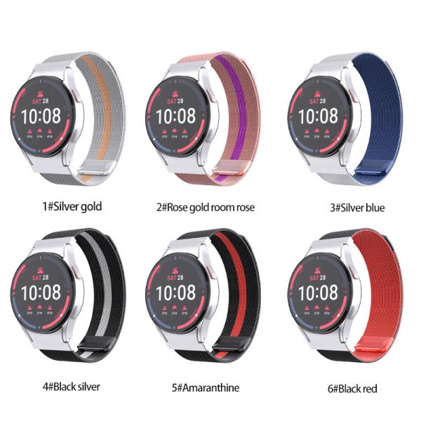 304 нержавеющая сталь для Samsung Galaxy Watch 4 6 цветов и 48G емкости