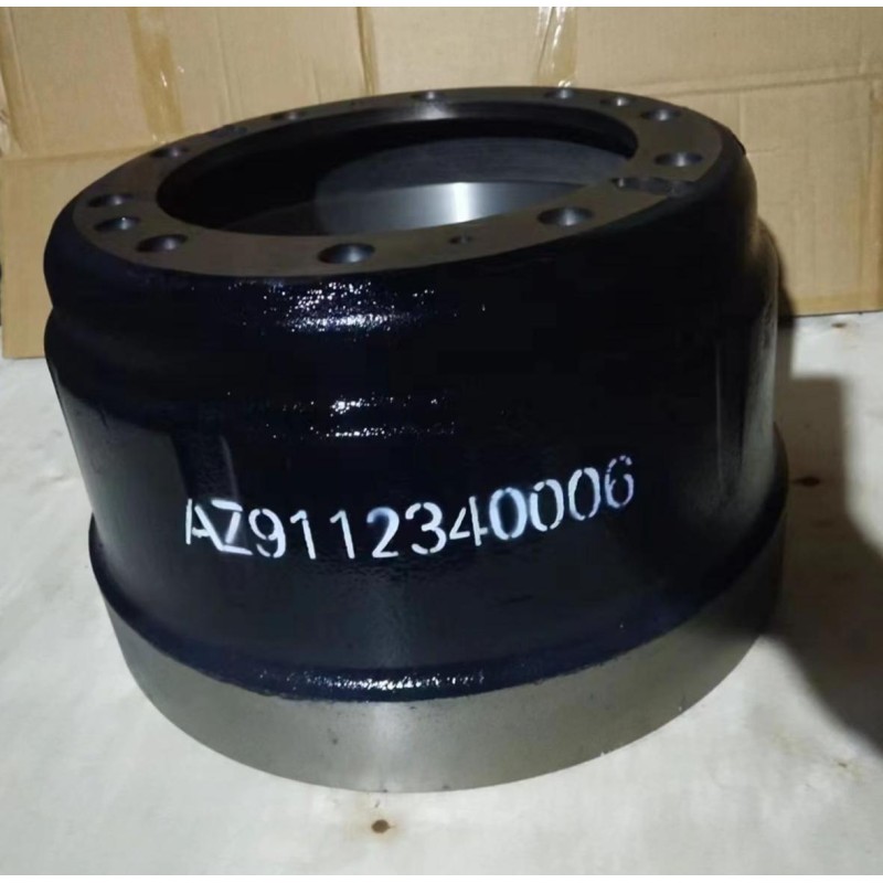 SINOTRUK HOWO Brake Drum AZ9112340006 420x185mm Rear Brake Drum