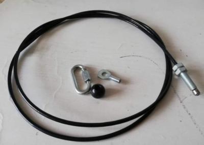 Professional Gym Wire Rope 1.5'' Outerdiameter Nylon Material ISO 9001 Certified