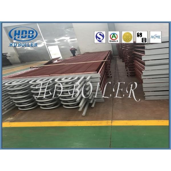 Corrosion Boiler Economizer With Pipe Clamps , Carbon Steel Economizer In Boiler