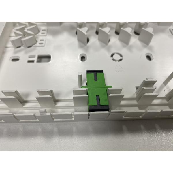 Fiber Optic Termination Box for FTTH Indoor Wall Mount with 8 Core Capacity