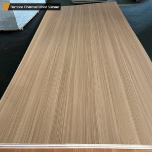 Vente à chaud 8 mm de bambou charbon de bois placage ignifuge panneaux décoratifs en bois pour espaces commerciaux