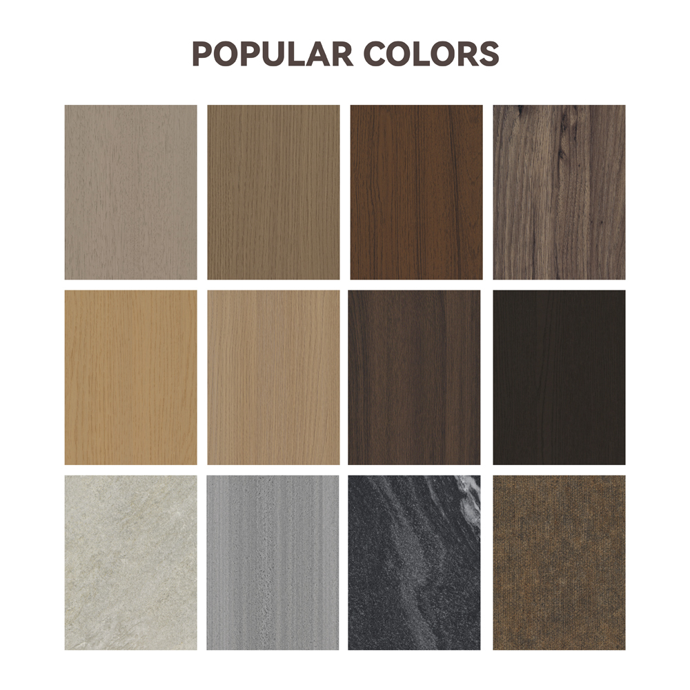 Moisture Resistant Easy Install Indoor WPC Wall Panel for Interiors
