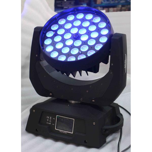 36 X 18W  RGBW UV LED Beam Moving Head Light , Led Stage Lighting