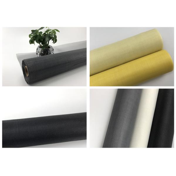 Серый цвет экрана окна насекомого анти- москита анти- стеклоткань 1.2м * 30м покрытая ПВК