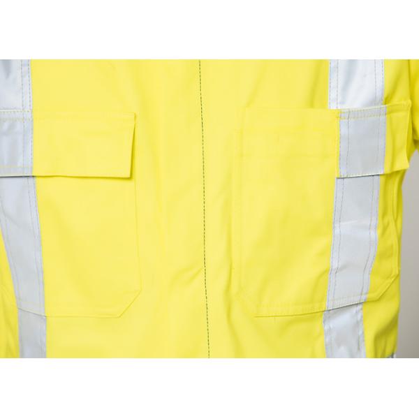 Double Stitching Safety Work Clothes High Visable Orange Jacket Bib Pants Suit