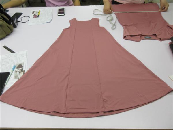 Third party Textile Inspection Services for Skirt / Dress