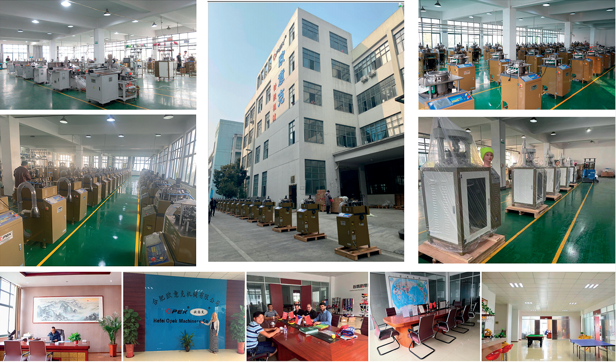 High Effective Opek-300HS Auto Knitted Hat Overlock Sewing Machine for Sewing Products