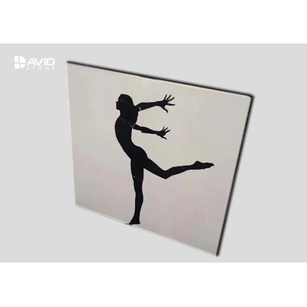 Modern Marble Tile Patterns Waterjet Medallions For Flooring / Wall Decoration