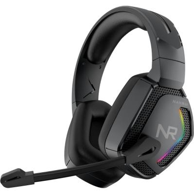 2.4G USB 7.1 Auscultadores de jogos com cancelamento de ruído com microfone LED Para Xbox One PS4 PC