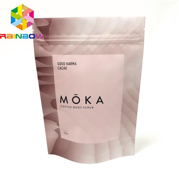 Облегченный пластиковый мешок упаковывая, качество еды стоит вверх сумка для тел