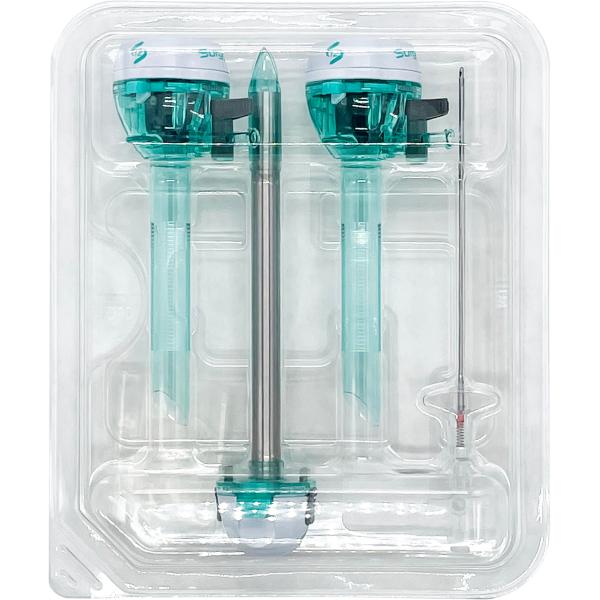 CE Marked 12mm Laparoscopic Trocar Kit for Surgery Disposable Trocar Set