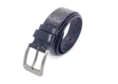 O vintage utilizou ferramentas o couro completo da grão cobre Jean Belt For Men ocasional 1,5 largamente