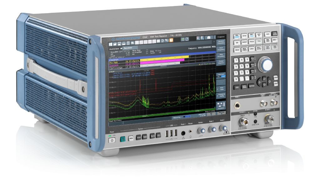 Портативное испытательное оборудование Rohde и Schwarz EMI EMC ESW практически