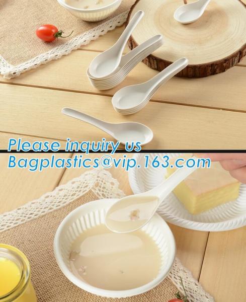 Biodegradable disposable Stirrer cutlery eco friendly,disposable CPLA Compostable cutlery,Corn Starch Coffee Stirrer