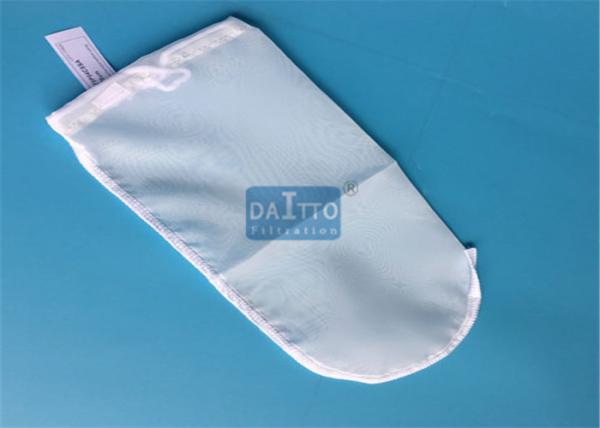 PE / Nylon Filter Mesh Liquid Filter Bags Woven / Nonwoven Fabric 178mm*430mm