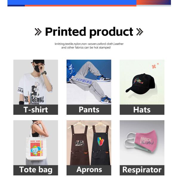 Hot Peel Dtf transfer pet Film roll For i3200 xp600 i1600 dtf printer