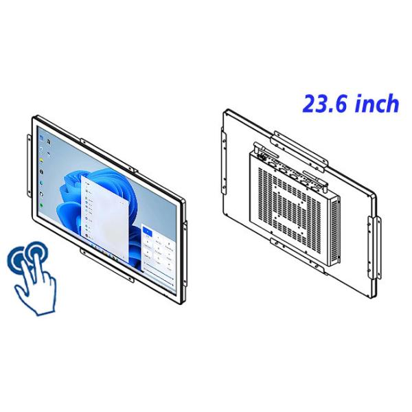 23.6-Inch Windows Embedded Interactive Solution for Traffic Control, Facility Management, Warehouse Dashboards, and Event Displays