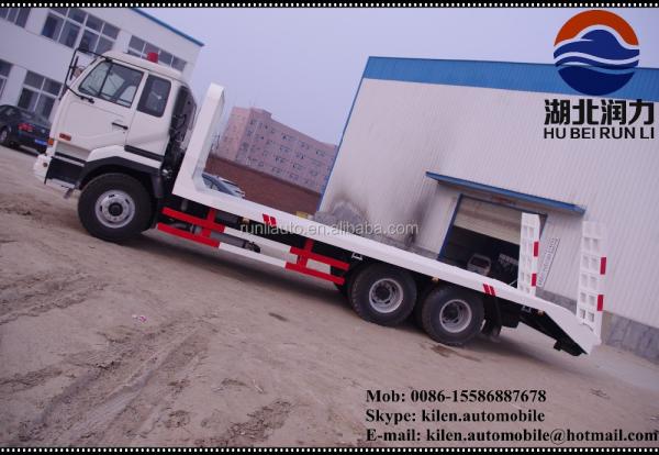 UD Nissan 6x4 320hp Flatbed Tow Truck DND3241CWB452H Diesel Fuel Type