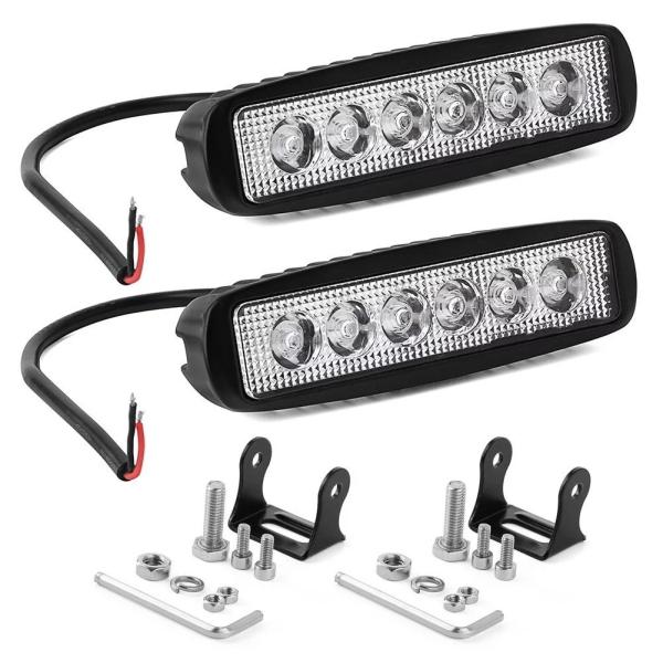 18W cor dupla 6.2inch Marine Led Flood Lights