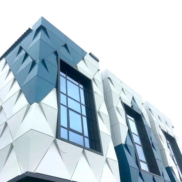 Panneau d'aluminium personnalisé multicolore pour revêtement de mur et décoration