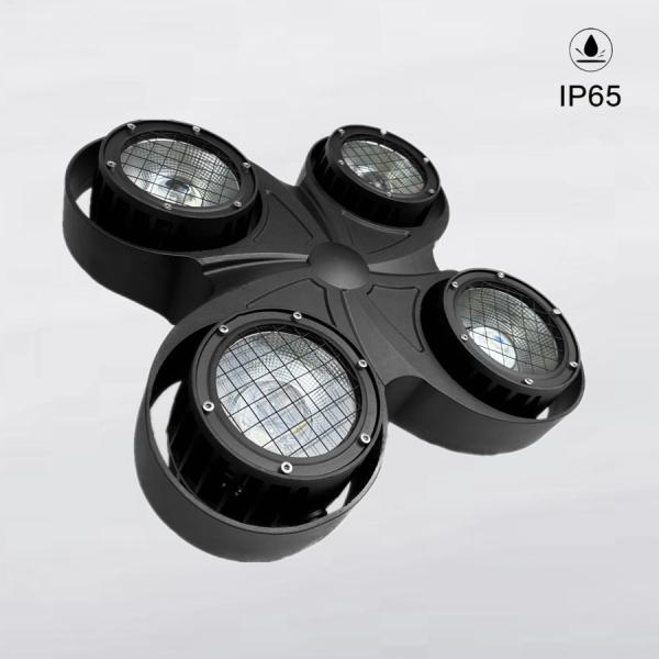 400W Stage Lighting Equipment RGBW IP65 Outdoor Waterproof 4*100W 4 Eyes COB LED Blinder Light