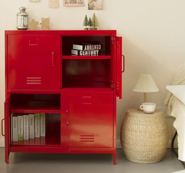 H1110MM Metal Storage Lockers For Home Flat Packing 0.04 CBM