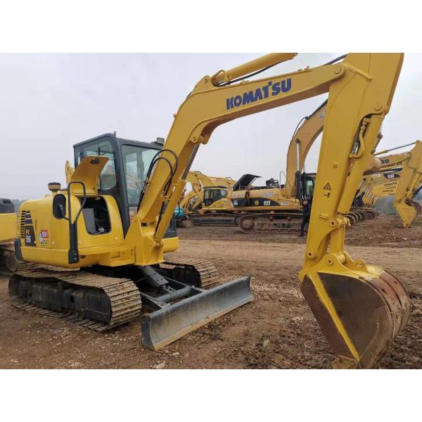 Hydraulic PC60-7 6T Japan Used Komatsu Mini Excavator