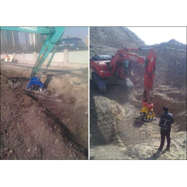 Небольшой каменный гидравлический Компактор плиты, гидравлические Компакторс для экскаваторов ИХИ