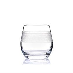 Customized LOGO New fashion Wine glass gift with gold and silver printing
