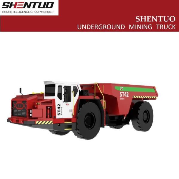                  Heavey Duty Chinese Supplier Mining LHD ST42 42ton Dump Trucks             
