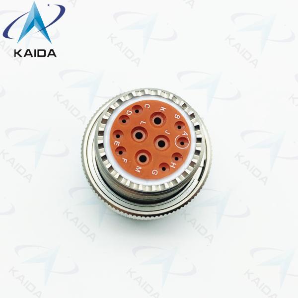 Золотая отделка MIL-DTL-26482 Коннектор сжатие контактов MIL DTL 26482h 12 женских штифтов