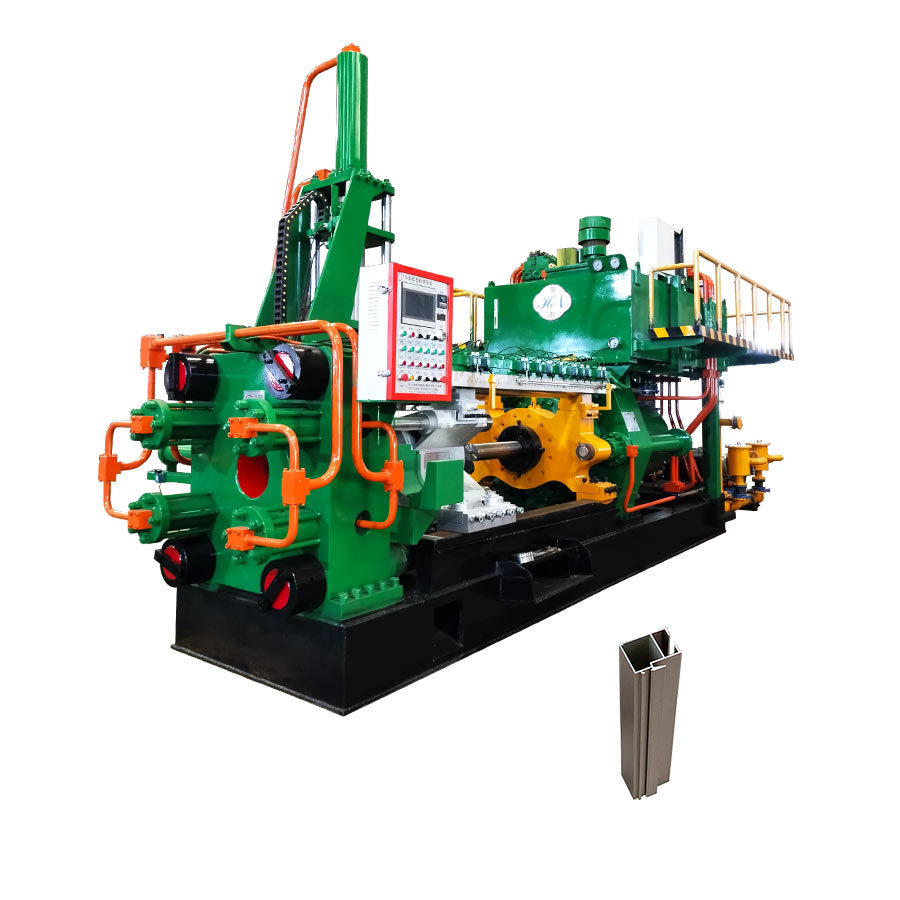 High Efficiency 1100T Hydraulic Aluminum Extrusion Line Machine 