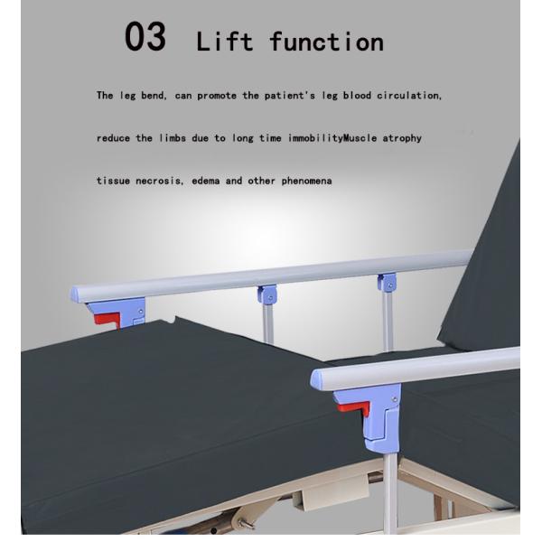 S&J Dental Equipment Manufacturer Wholesale Luxurious ICU Patient Bed Medical Hospital Beds for Sale Metal Parts Material Safe