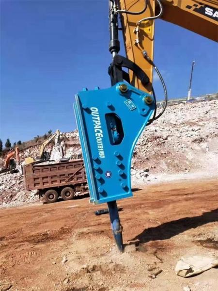 60 HRC Excavator Hydraulic Rock Breaker 6 Month Warranty