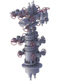 Well Drilling Oil Wellhead Equipment Assembled Thermal Wellhead Oil Medium