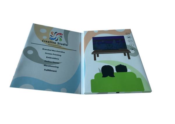 Portrait 4.3 LCD video mailer /digital video business card/electronic video brochure