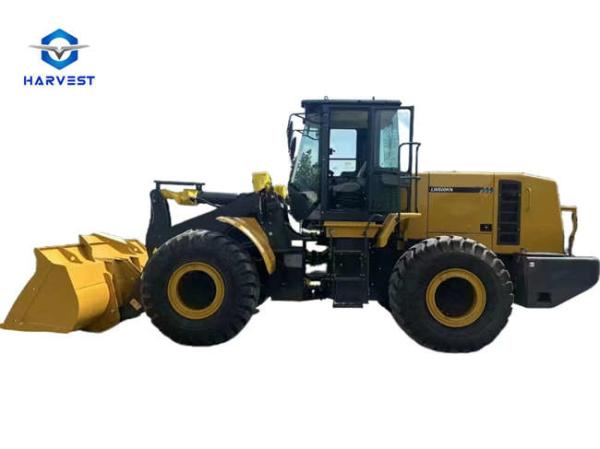 Carregador de rodas dianteiras de 6 toneladas LW600KN 178kw com motor Shanghai para Jamaica