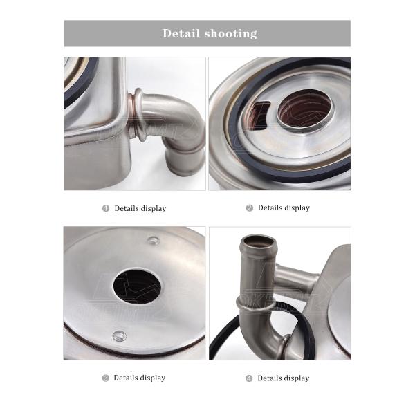 Cantonnez le refroidisseur d'huile à moteur de l'aluminium 2275-59 pour Peugeot