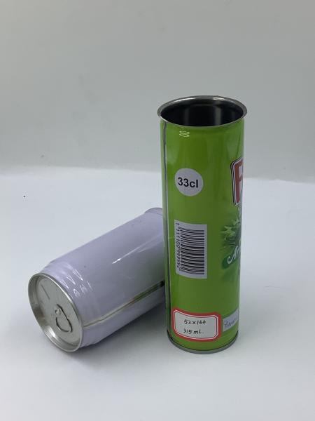 315ml Three Piece Can 52×166mm Food Tin Can Custom For Versatile Beverage Scenarios