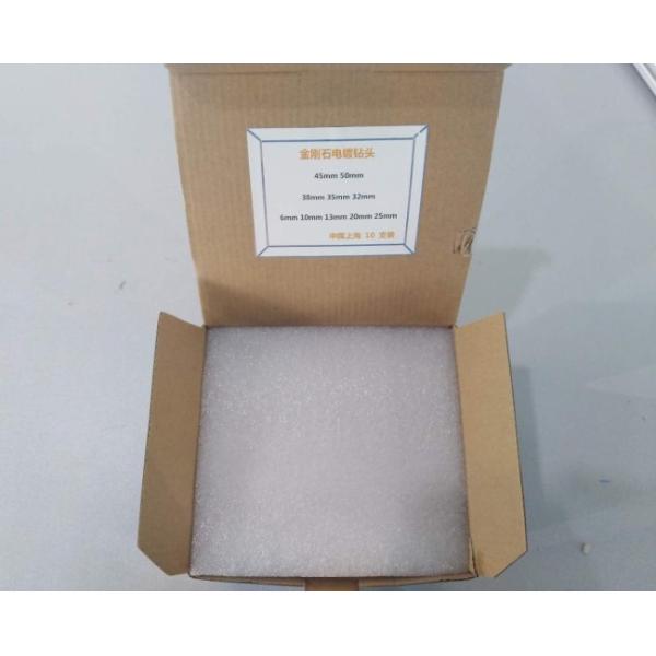 Less Chipping Diamond Tile Hole Cutters Cylindrical Shank For Small Size