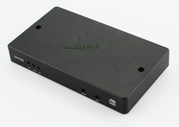 Customizable Metal Die Casting Black Painted Router Cover for Different Network and Electrics Needs