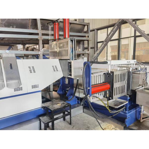 Extrusor de doble etapa con un solo tornillo Sistema automático de lavado de películas de PE calefacción eléctrica