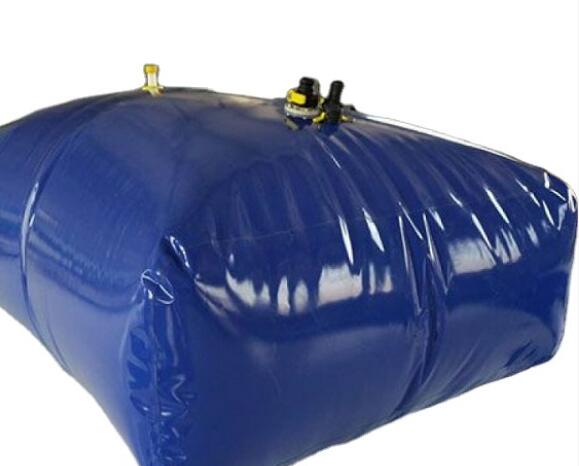 Гибкий ПВХ брезент для пресной воды 50 галлонов 3000 л Большие пластиковые резервуары для воды