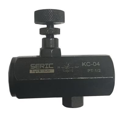Multifunctional KC Series Pilot Operated Flow Control Valve KC-02 K-C03 KC-04 KC-06 KC-08