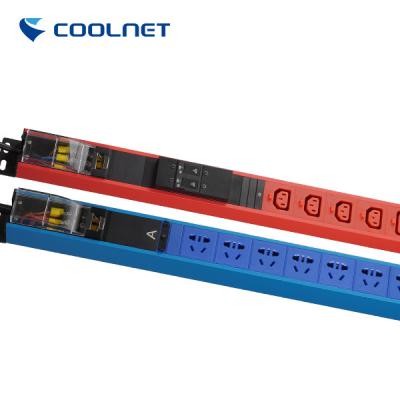 vertical 0U PDU da montagem em rack da unidade de distribuição de poder de 3 fases