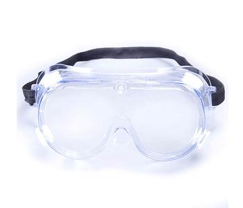 Adjustable Side Medical Safety Goggles Anti - Slip Strap For Men / Women