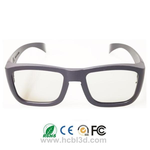 Linear polarized passive 3D glasses with ABS frame of kids